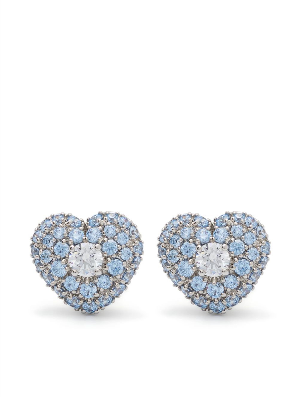 Swarovski Idyllia 耳钉 - 蓝色
