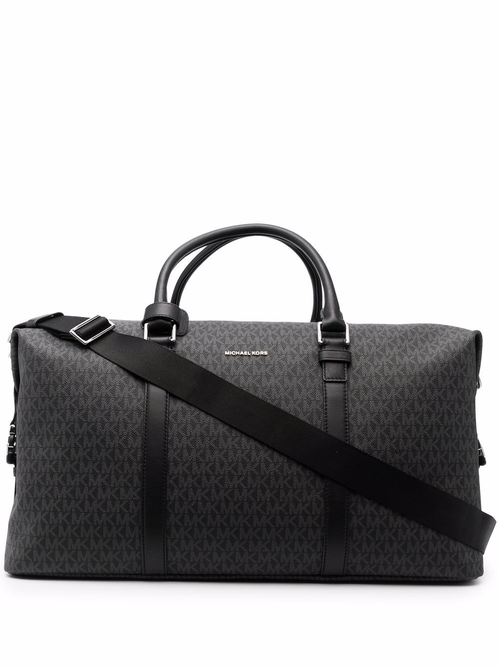 Michael Kors 经典logo印花旅行包 - 黑色