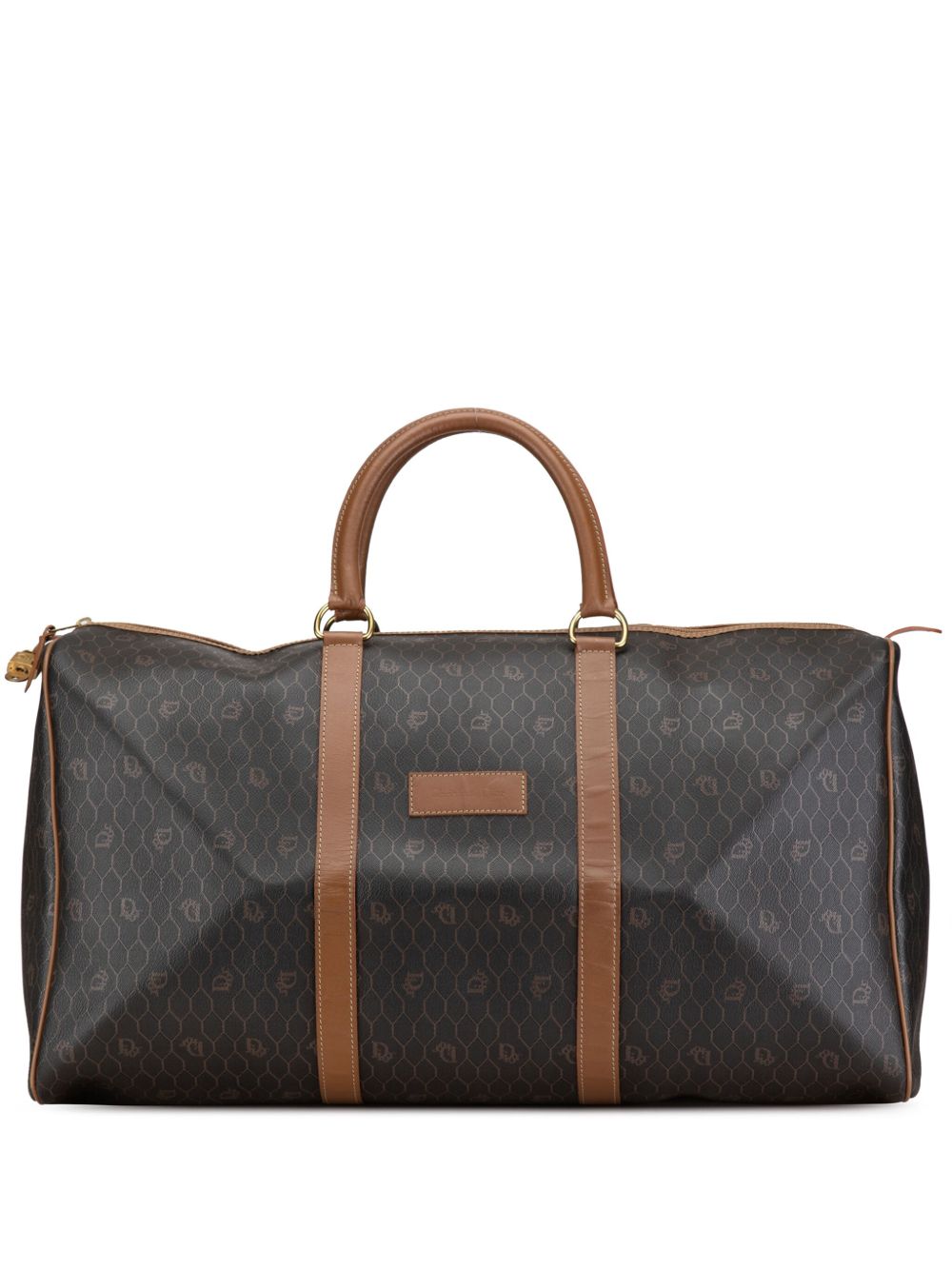 Christian Dior Pre-Owned 2000-2018 Honeycomb travel bag - 黑色