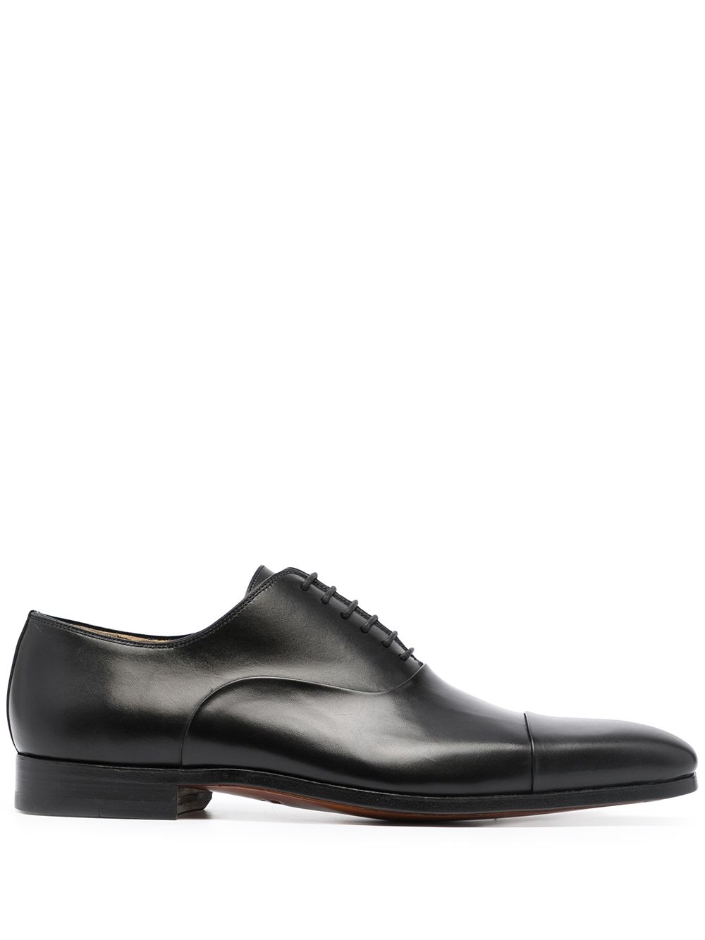 Magnanni Negro 皮质牛津鞋 - 黑色