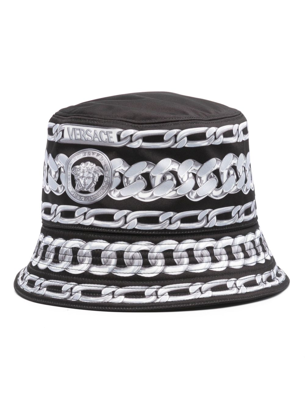 Versace Medusa Chains 渔夫帽 - 黑色
