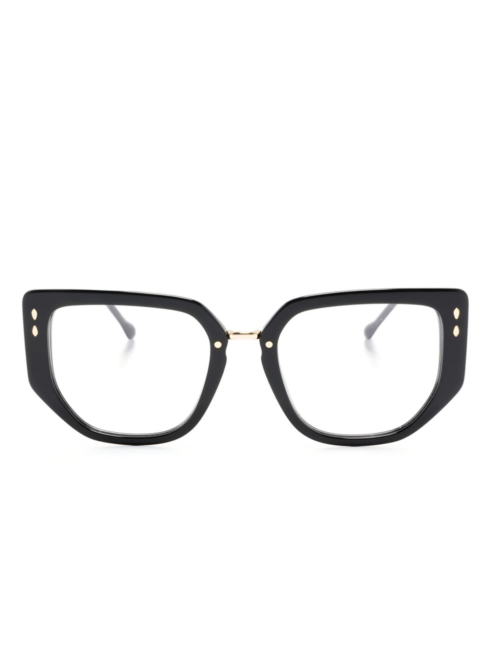 Isabel Marant Eyewear 猫眼框眼镜 - 黑色