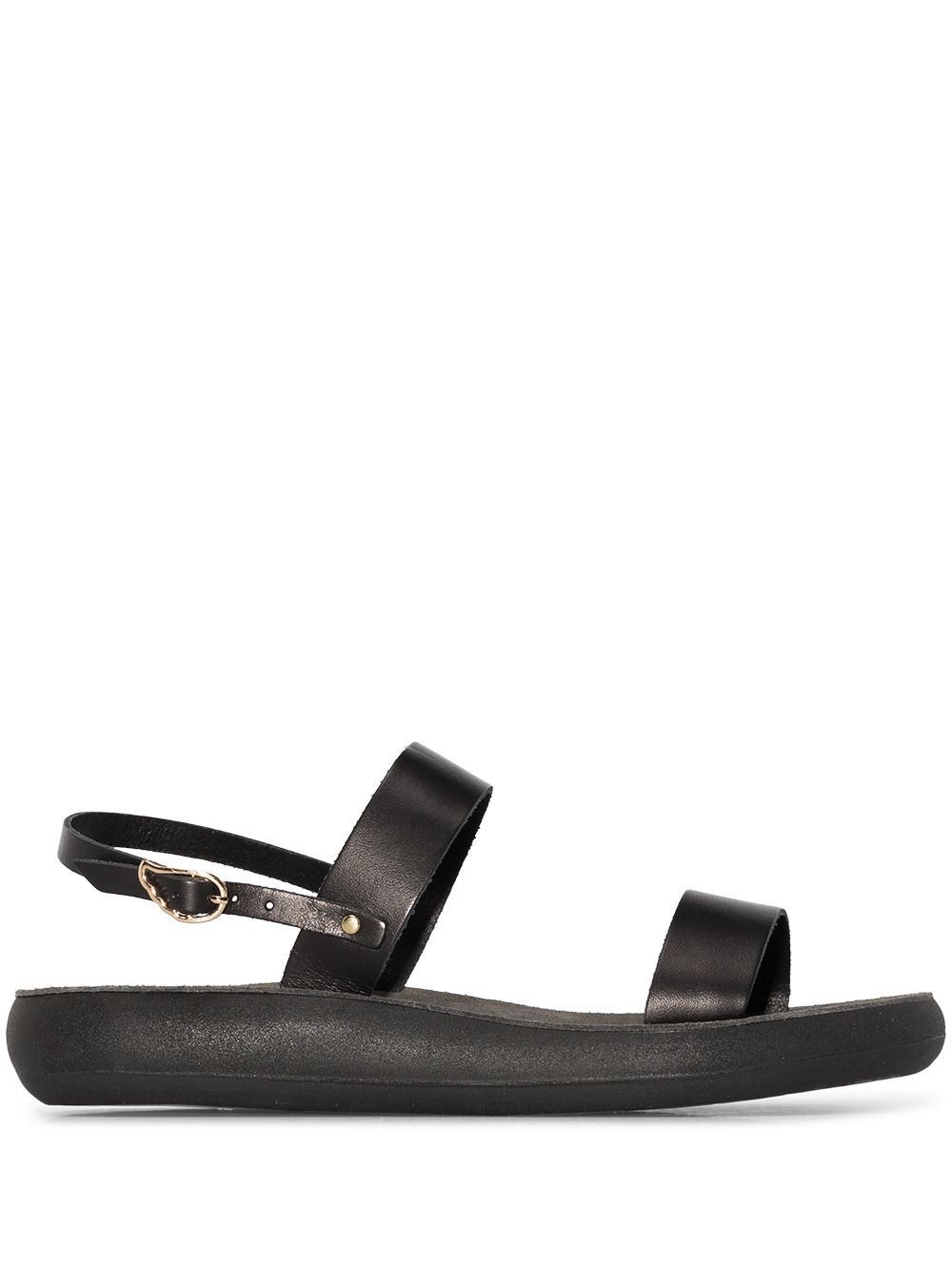 Ancient Greek Sandals Clio Comfort 平底凉鞋 - 黑色