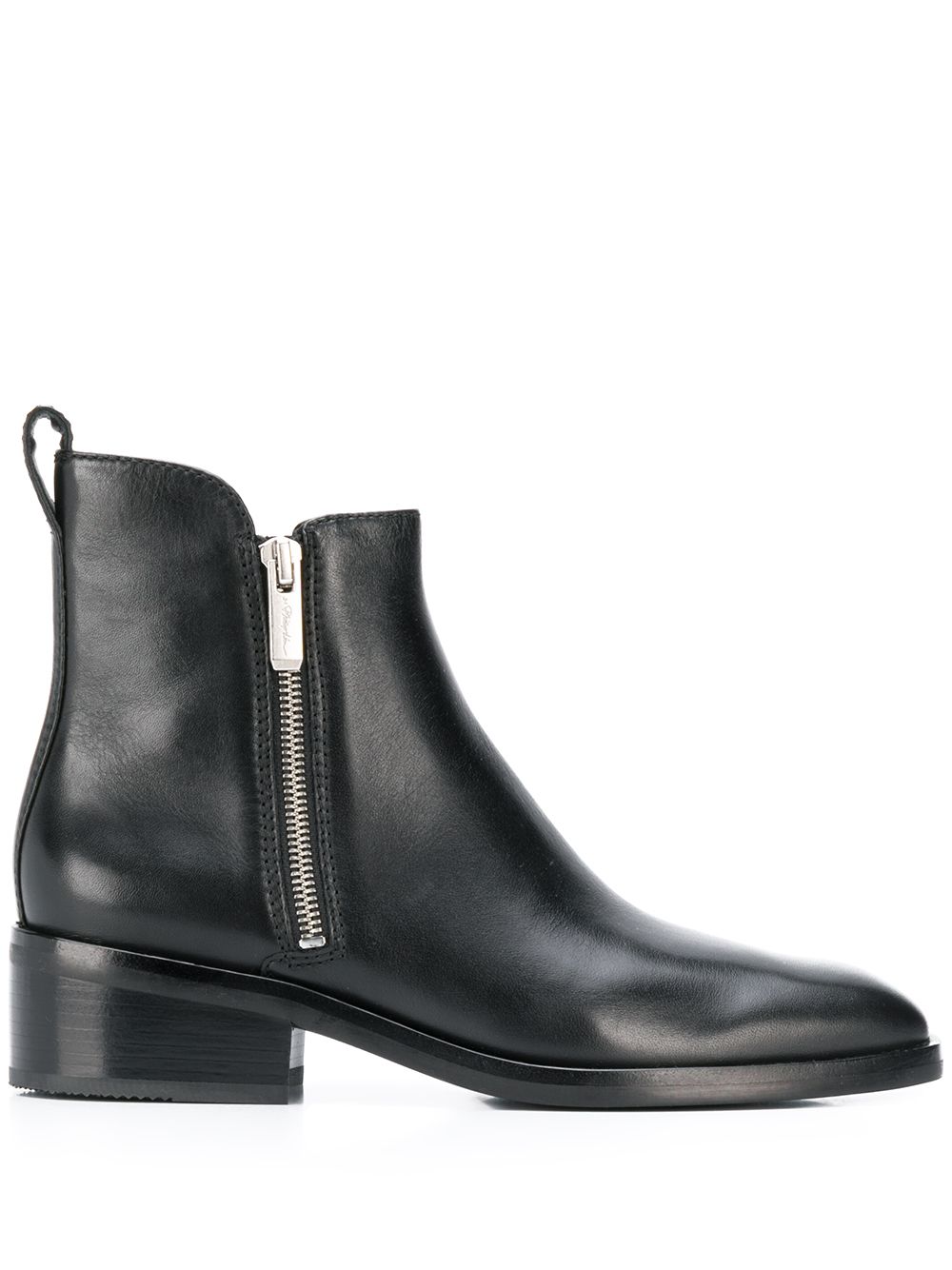 3.1 Phillip Lim Alexa及踝靴 - 黑色