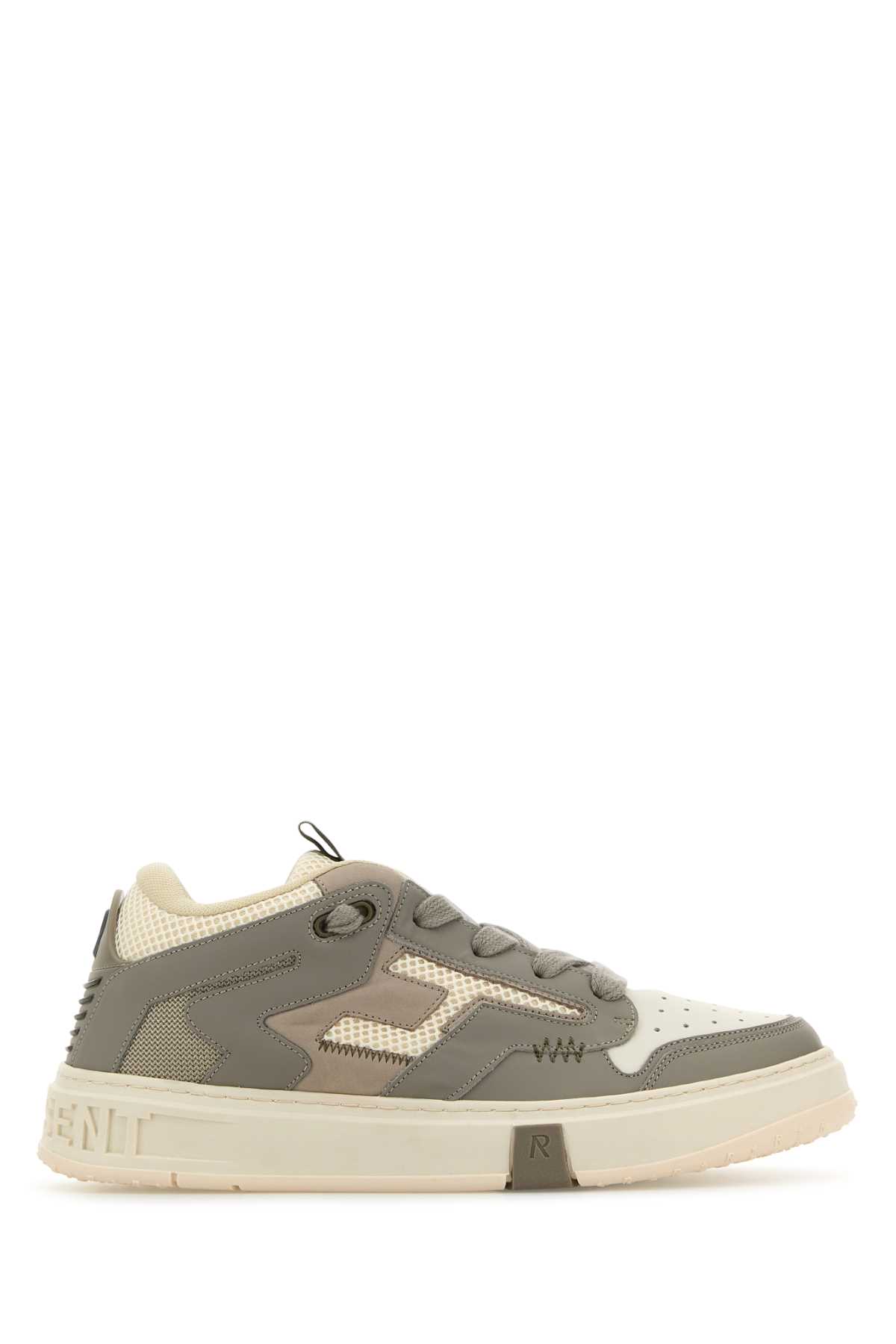 REPRESENT Multicolor Leather And Mesh Reptor 2 Sneakers