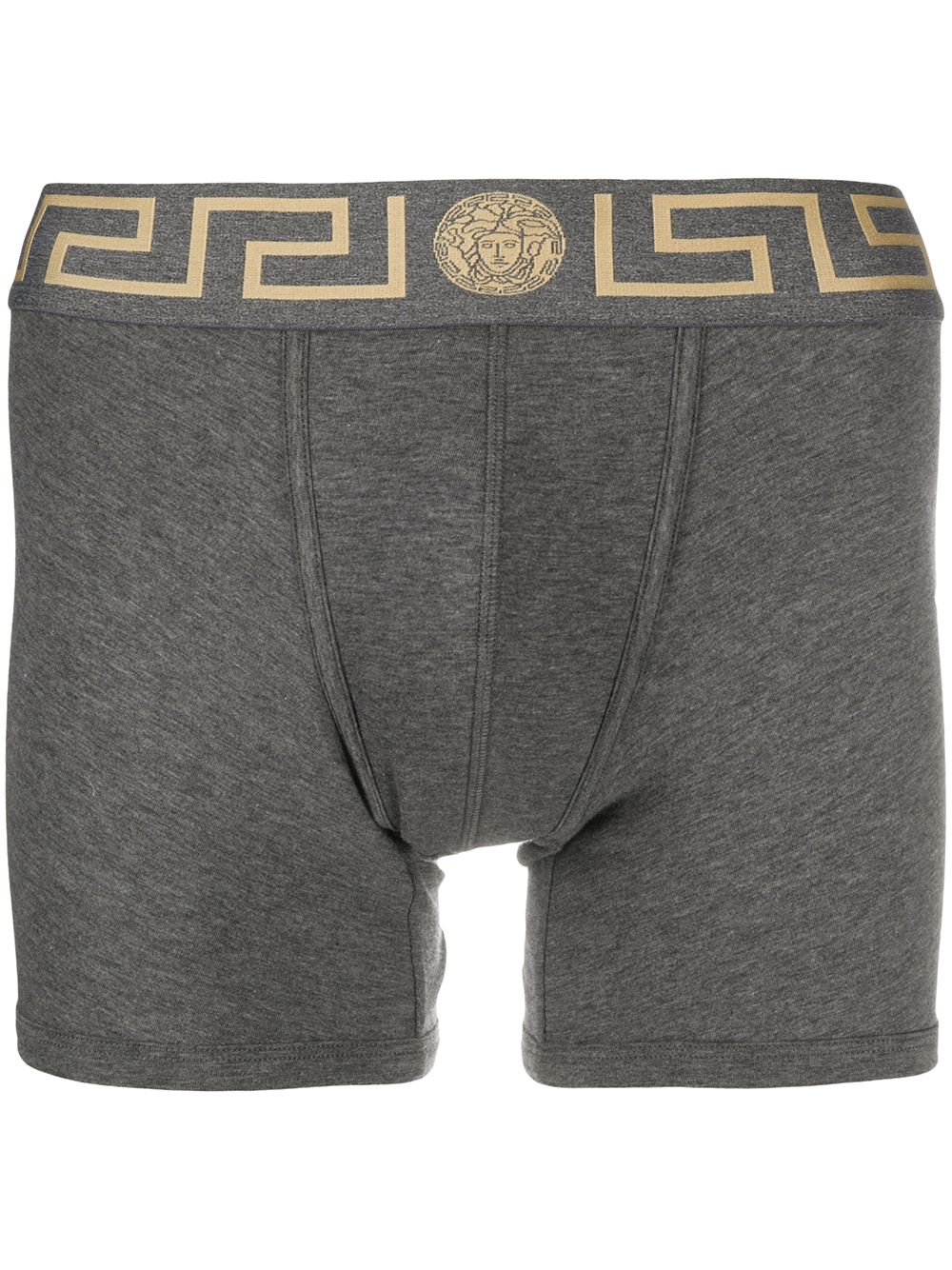 Versace Greca Border 四角裤 - 灰色