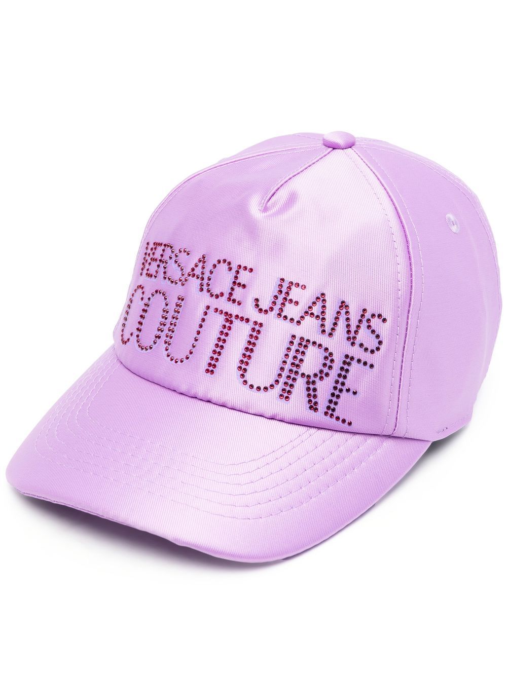 Versace Jeans Couture 范思哲 logo刺绣棒球帽 - 紫色