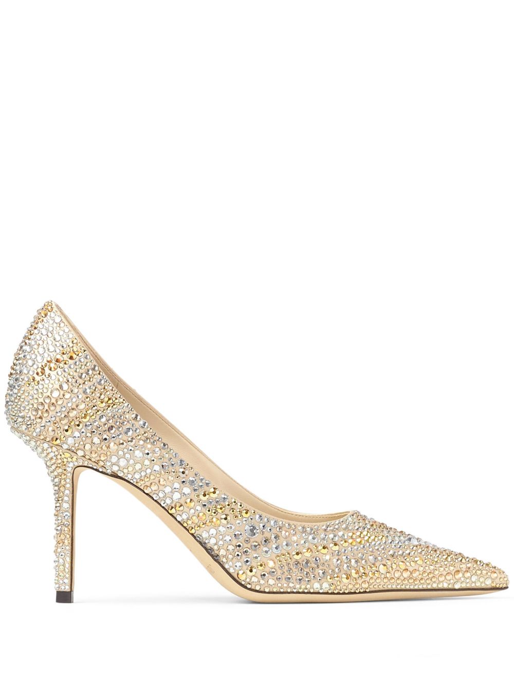 Jimmy Choo Love 高跟鞋（8.5厘米） - 金色