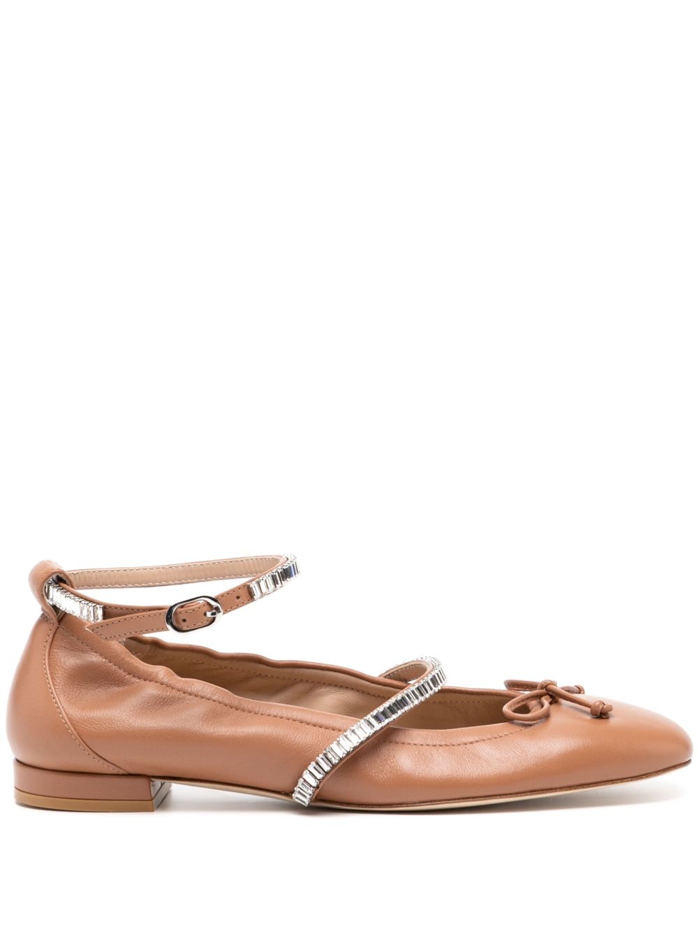 Stuart Weitzman Stefanie 芭蕾平底鞋 - 粉色