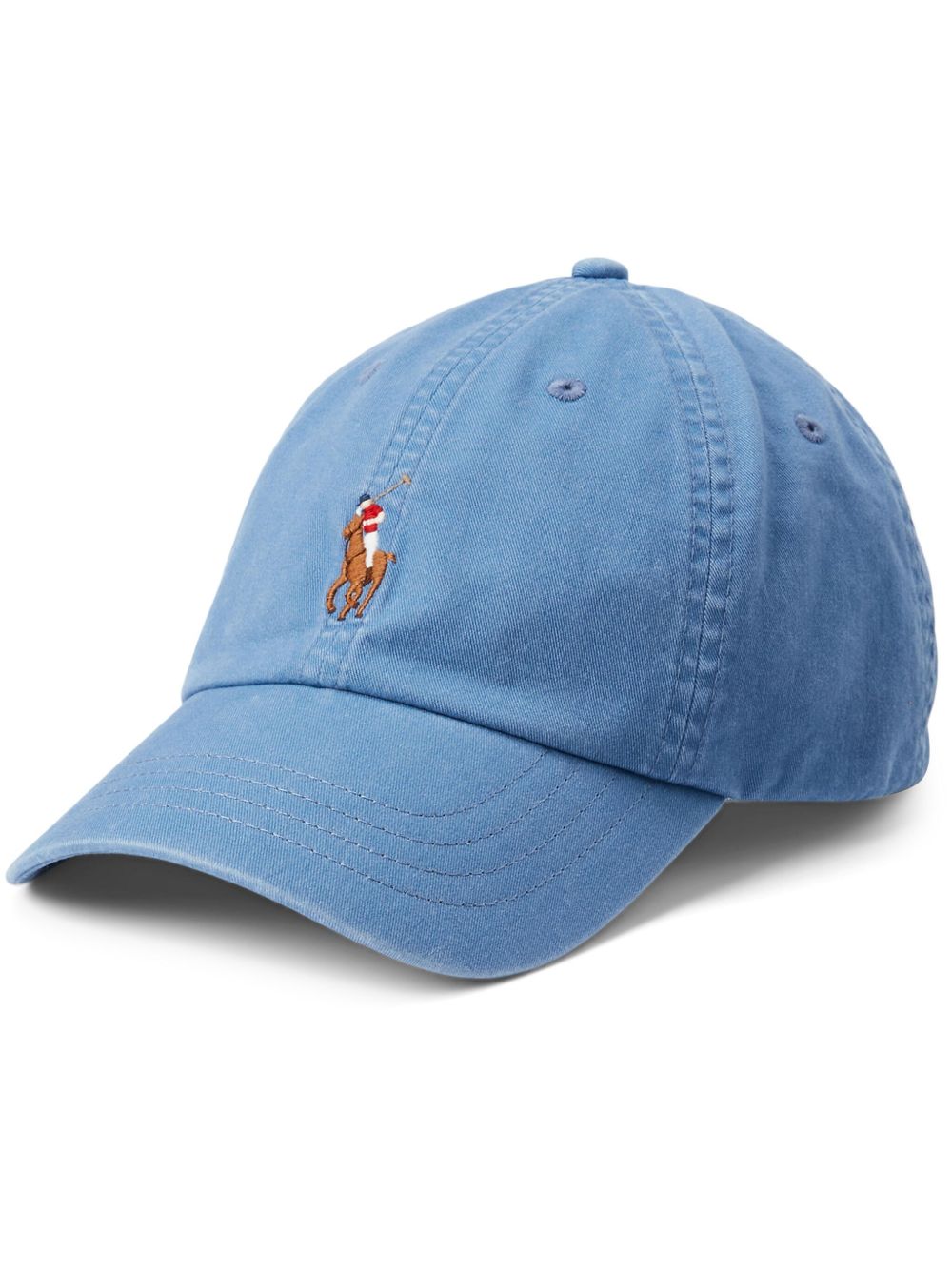 Polo Ralph Lauren Polo Pony 刺绣棒球帽 - 蓝色
