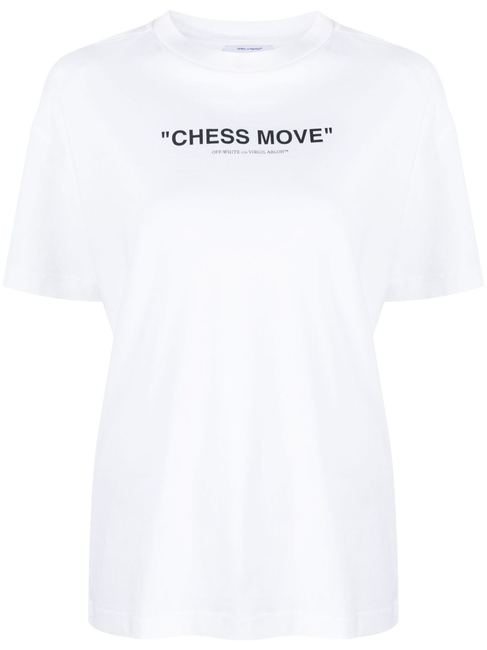 Off-White Chess Move T恤 - 白色