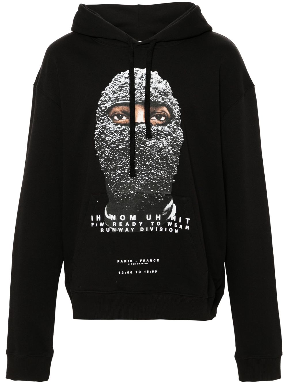 Ih Nom Uh Nit Black Mask 连帽衫 - 黑色