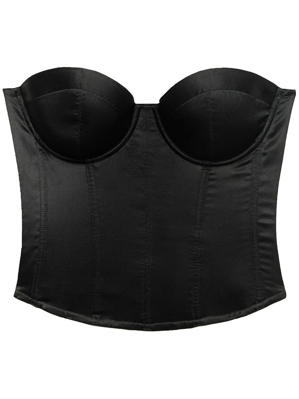 Fleur Du Mal Hamptons 紧胸衣 - 黑色