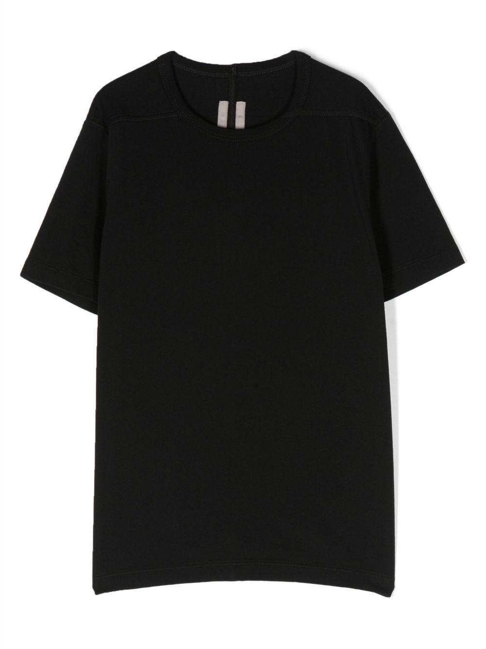 Rick Owens Kids 短袖棉T恤 - 黑色