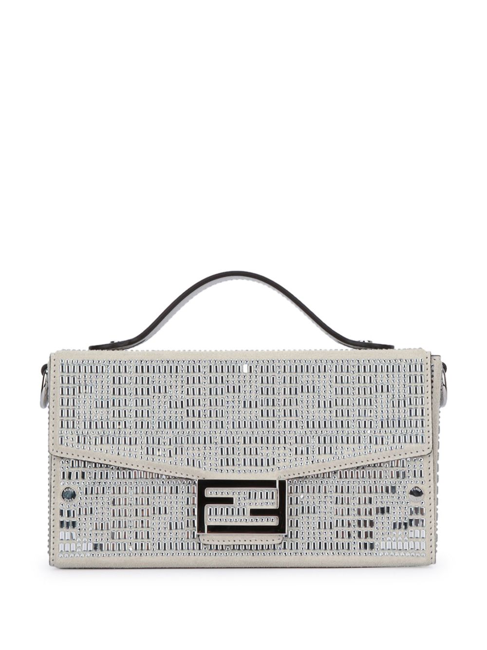 FENDI Baguette Soft Trunk 手提包 - 灰色