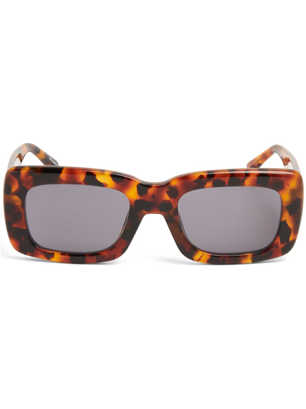 Linda Farrow x The Attico Marfa 太阳眼镜 - 褐色
