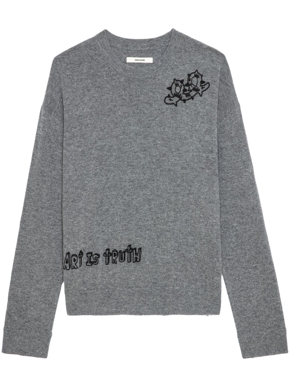 Zadig&Voltaire Marko 毛衣 - 灰色