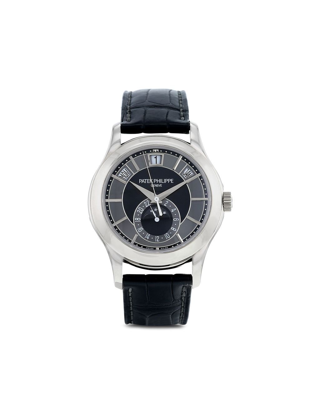 Patek Philippe Annual Calendar Chronograph 40毫米腕表（2020年典藏款） - 黑色