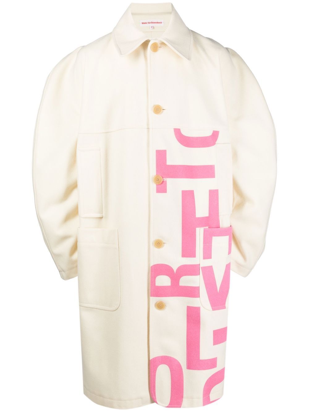 Walter Van Beirendonck OTHERWORDLY 单排扣外套 - 中性色