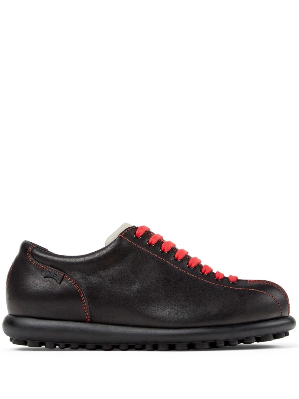Camper Pelotas Ariel Hella 皮质系带鞋 - 黑色
