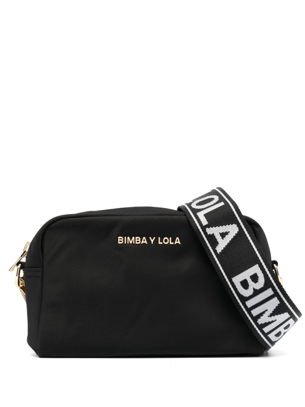 Bimba y Lola logo标牌斜挎包 - 黑色
