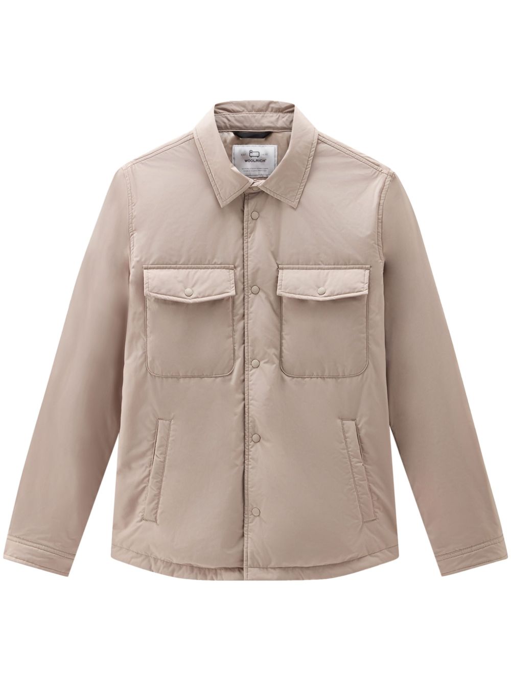 Woolrich Alaskan 填充设计衬衫 - 中性色