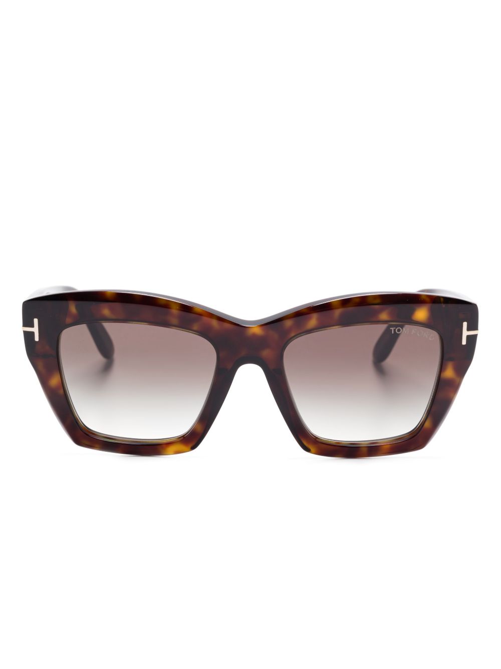 TOM FORD Eyewear Luna 太阳眼镜 - 褐色