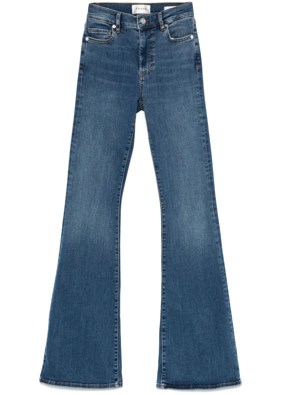 FRAME Le High Flare 牛仔裤 - 蓝色