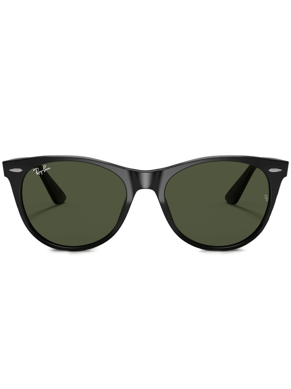 Ray-Ban Wayfarer II镜框太阳眼镜 - 黑色