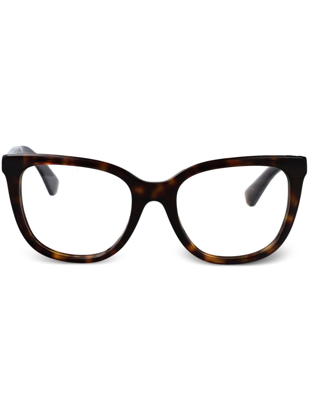 Burberry Eyewear 猫眼框眼镜 - 褐色
