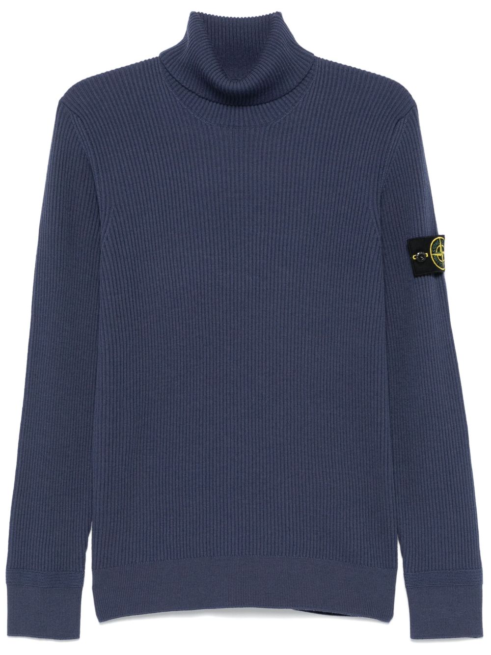 Stone Island 罗盘徽章毛衣 - 蓝色