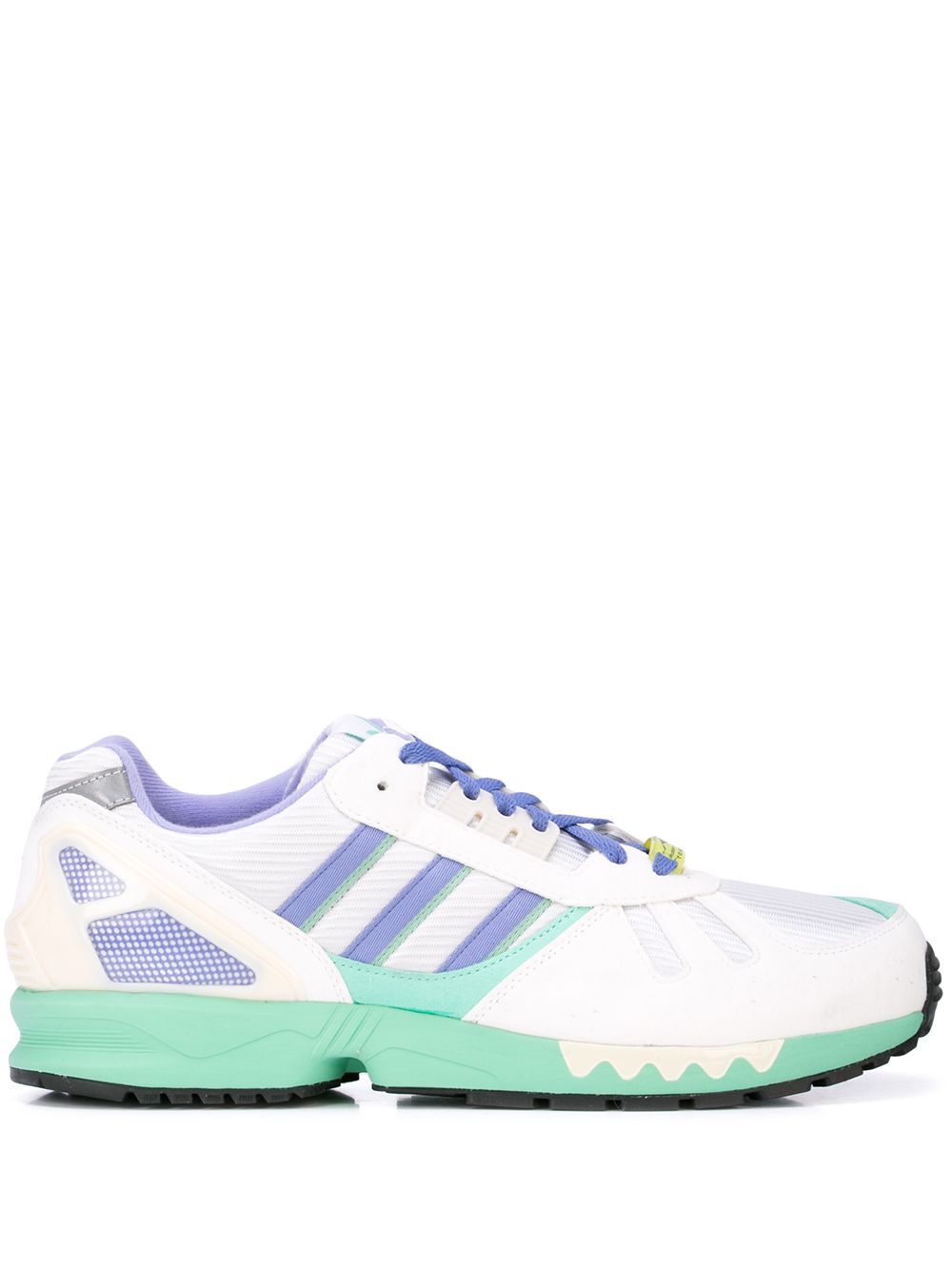 adidas 拼色运动鞋 - 白色