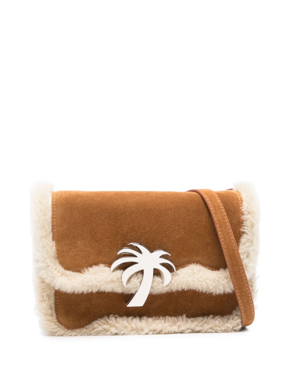 Palm Angels Palm Beach 中号单肩包 - 褐色