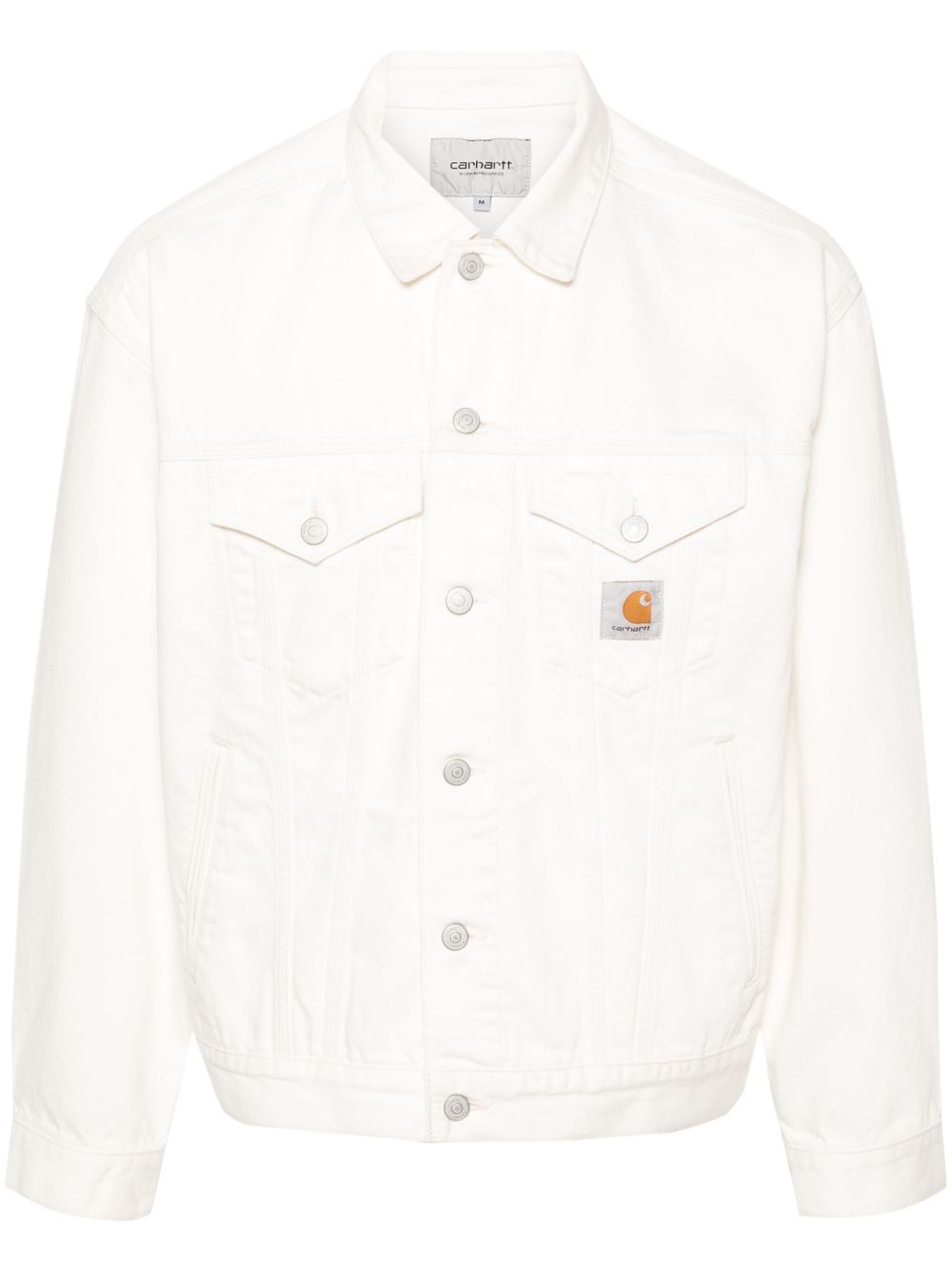 Carhartt WIP Helston 牛仔夹克 - 白色