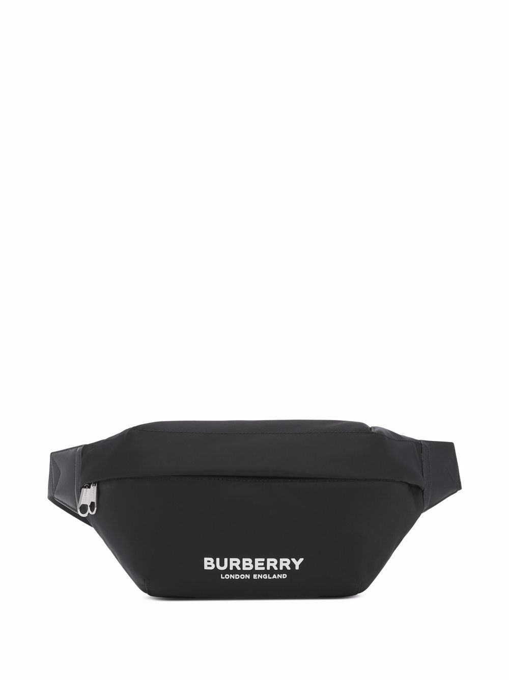 Burberry Sonny logo印花腰包 - 黑色