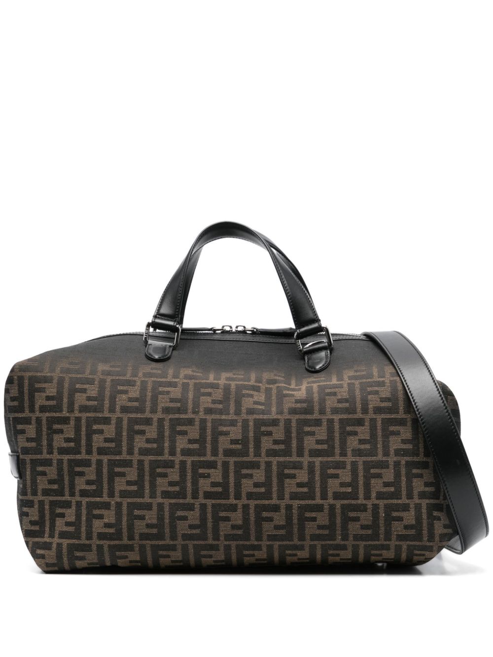 FENDI Siesta 中号手提包 - 褐色