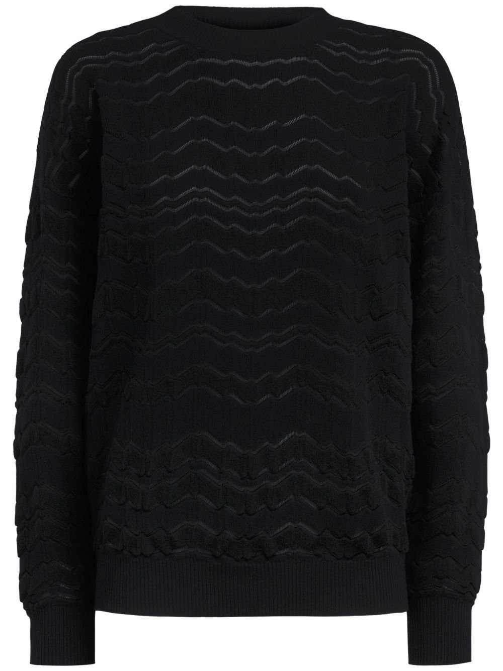 Missoni 圆领毛衣 - 黑色