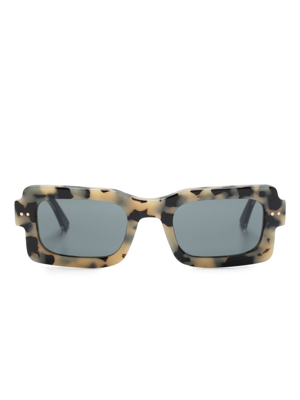 Marni Eyewear Lake Vostok 方框太阳眼镜 - 黑色
