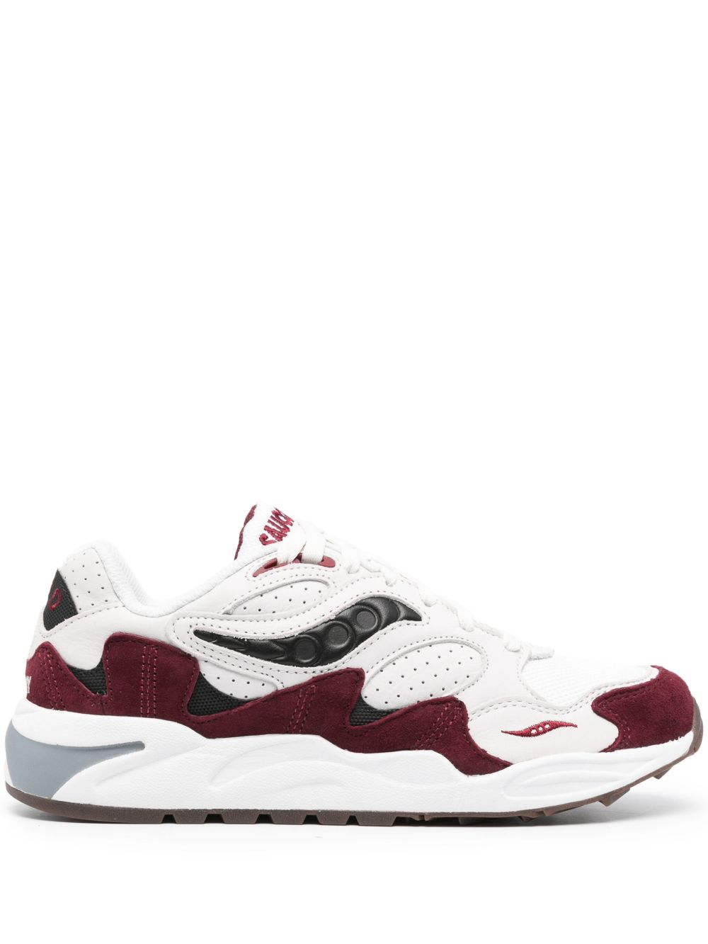 Saucony Grid Shadow 2 绒面皮运动鞋 - 中性色