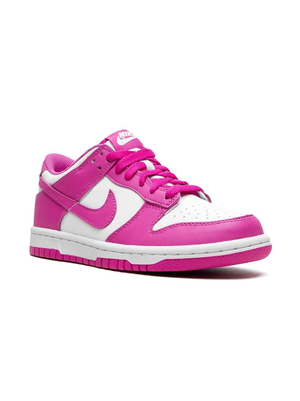 Nike Kids Dunk Low 运动鞋 - 粉色