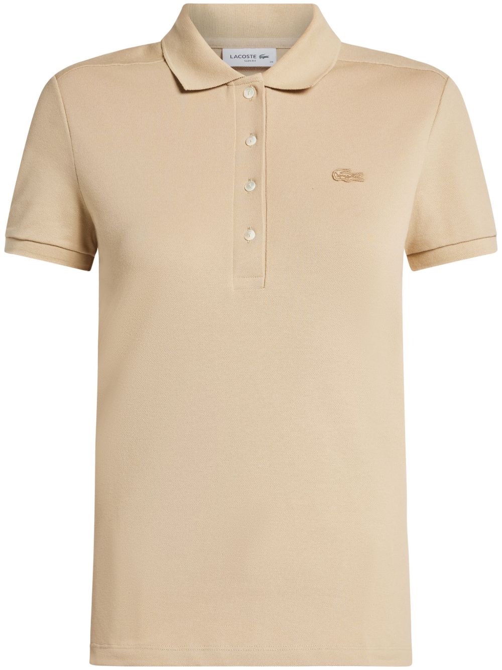 Lacoste logo贴花polo衫 - 中性色