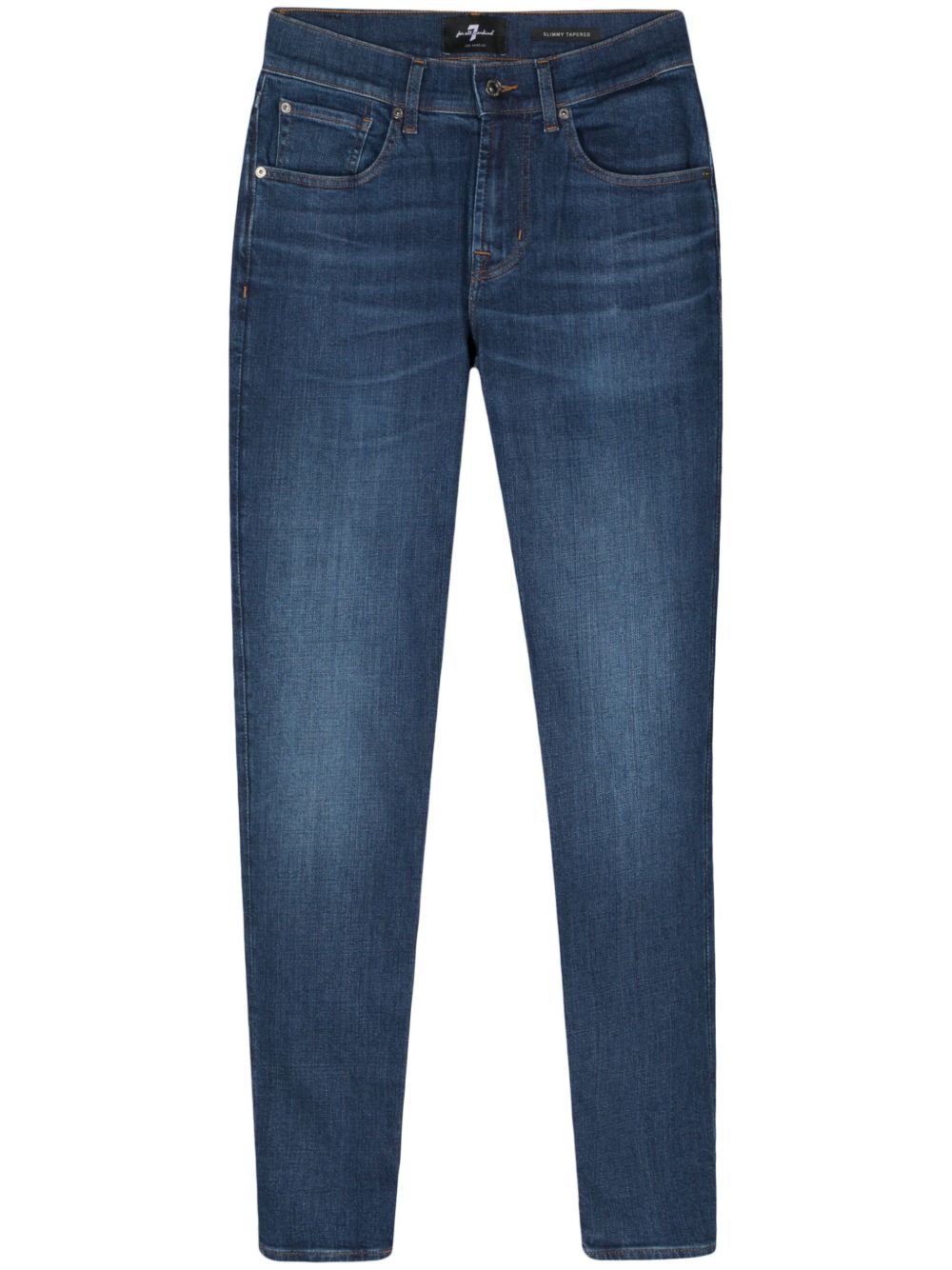 7 For All Mankind Slimmy 锥形牛仔裤 - 蓝色