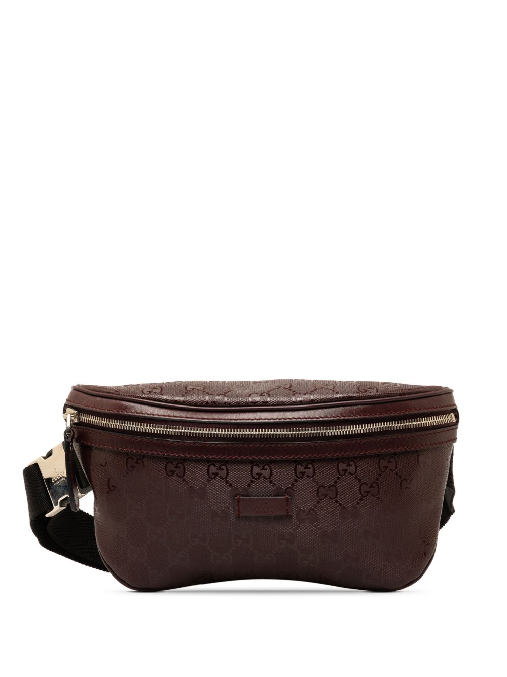 Gucci Pre-Owned GG Imprime 腰包（2000-2015年典藏款） - 红色