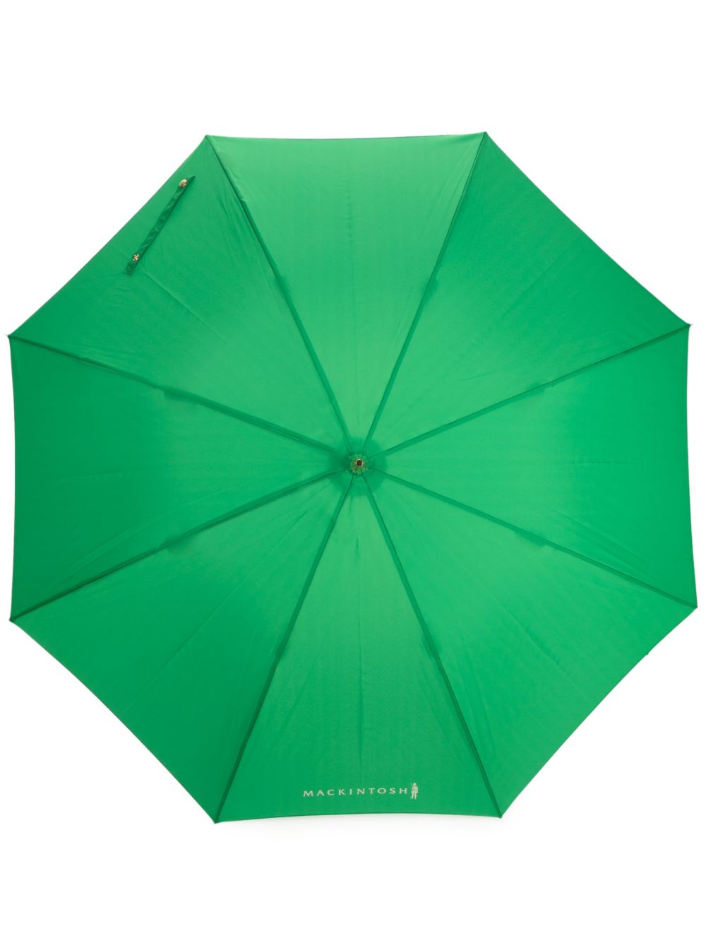 Mackintosh Heriot Whangee 手柄雨伞 - 绿色