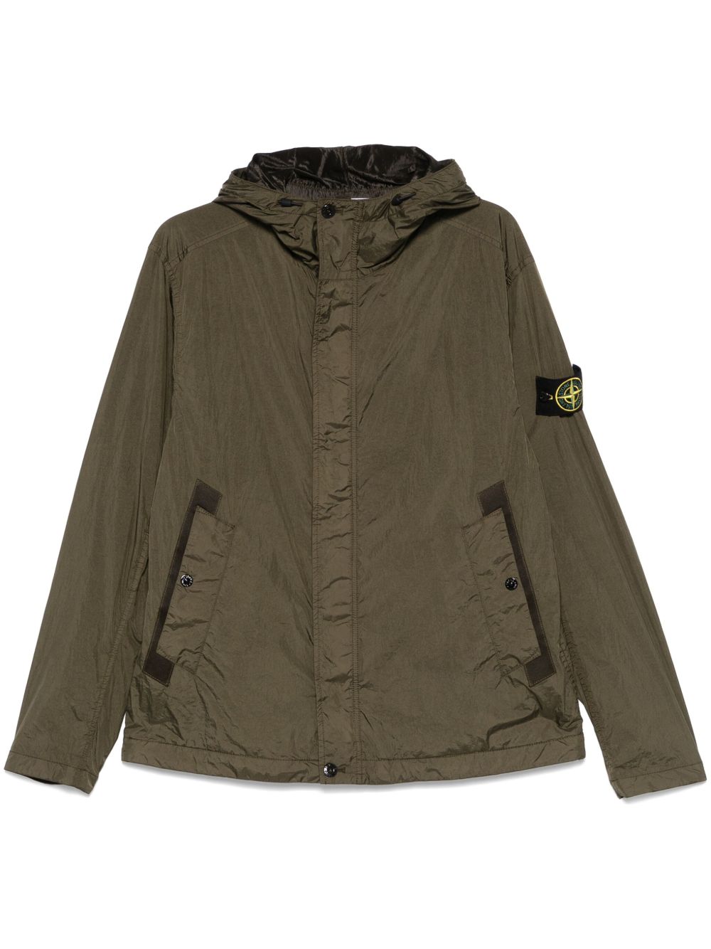 Stone Island 连帽夹克 - 绿色