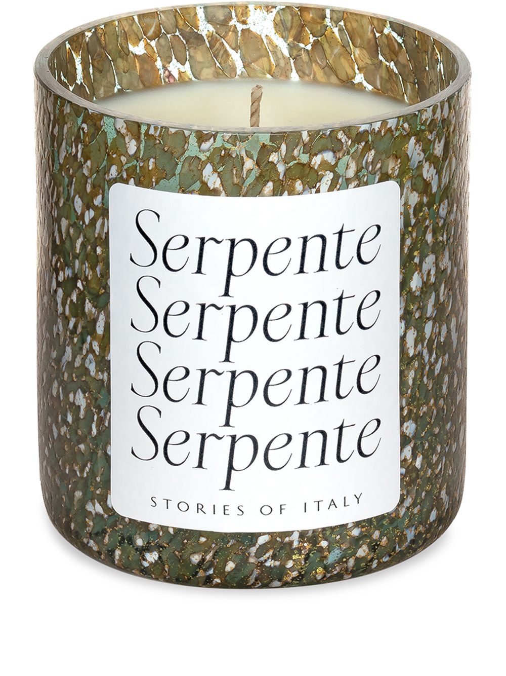 Stories of Italy Macchie Serpente 香熏蜡烛 - 蓝色