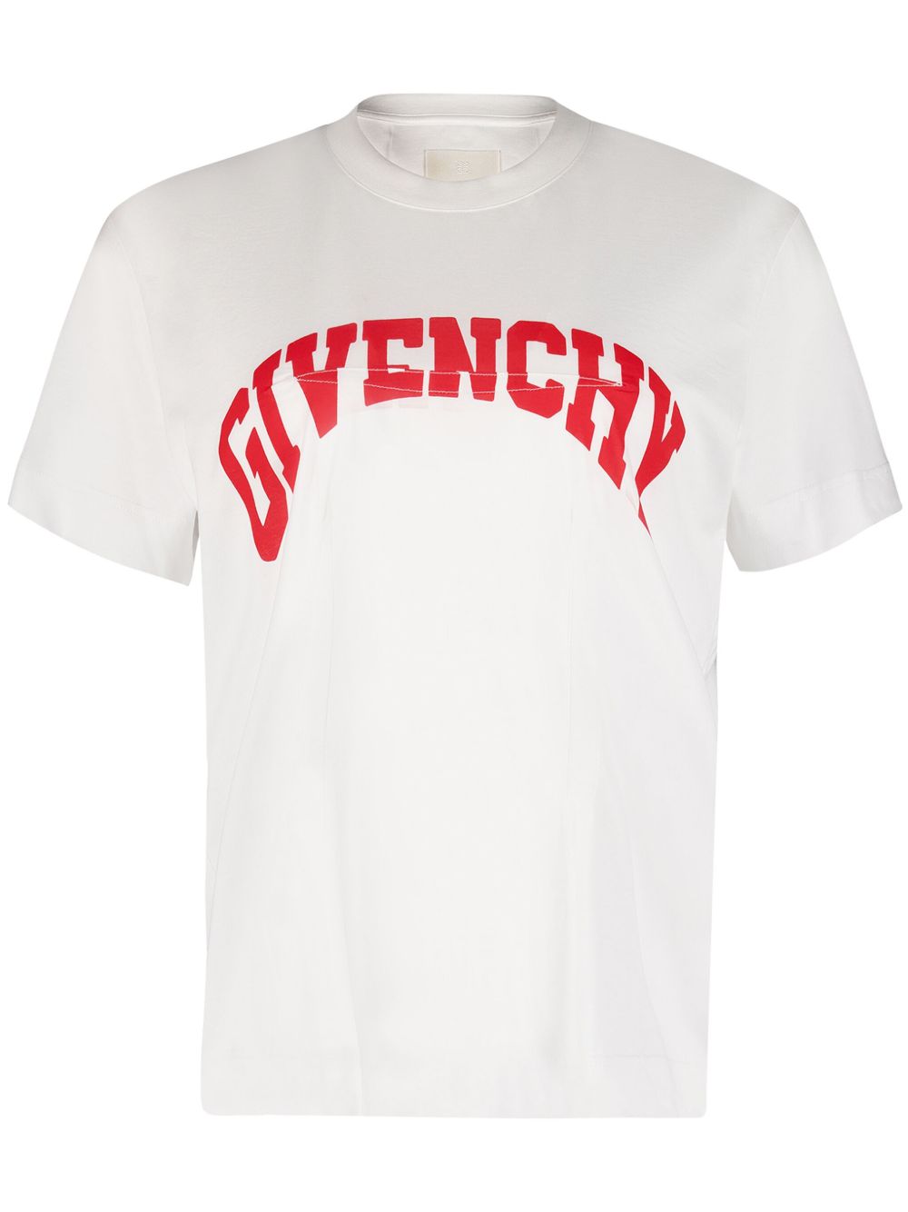 Givenchy logo印花棉T恤 - 白色
