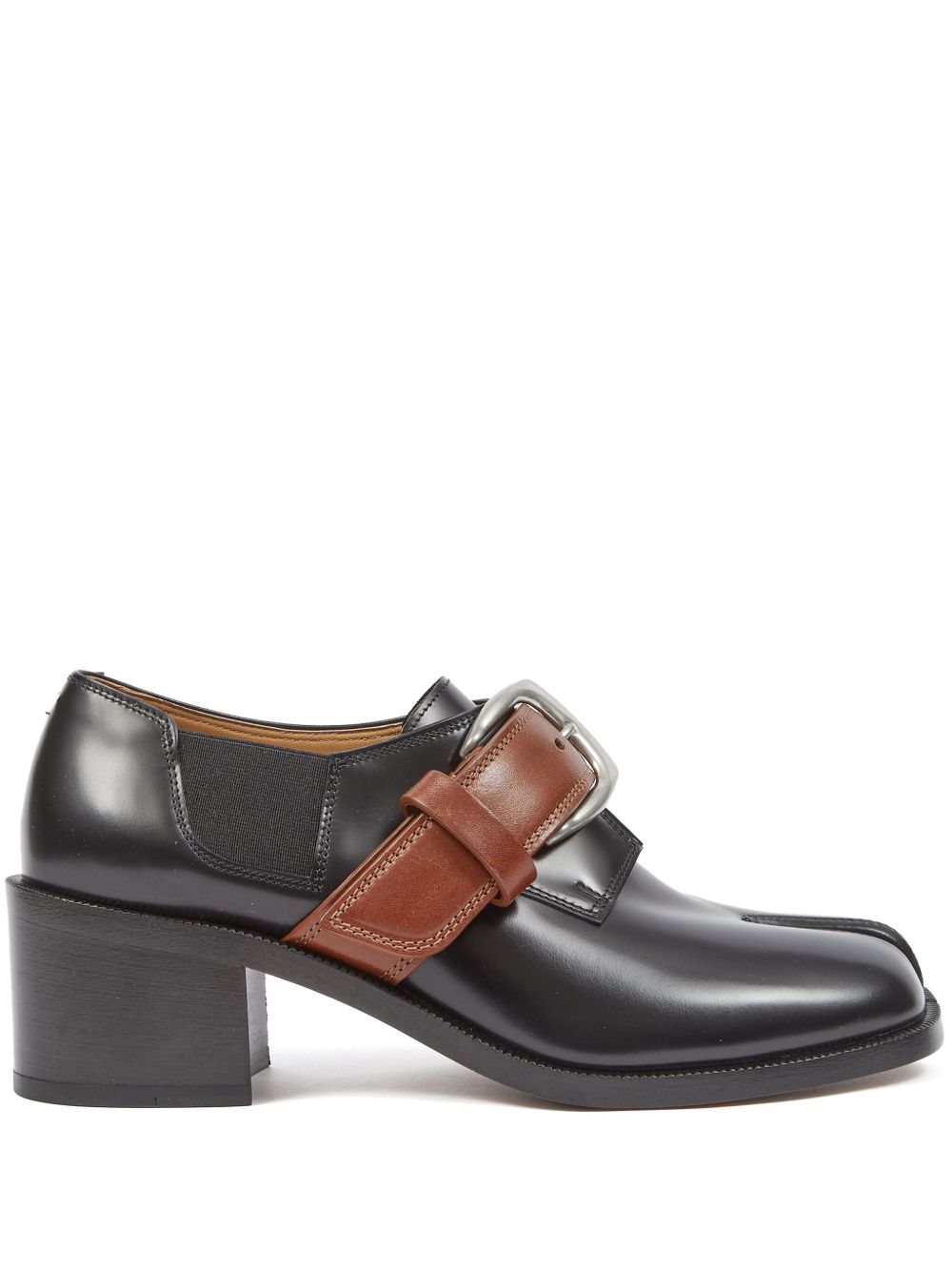 Maison Margiela Tabi City Combat 乐福鞋 - 黑色