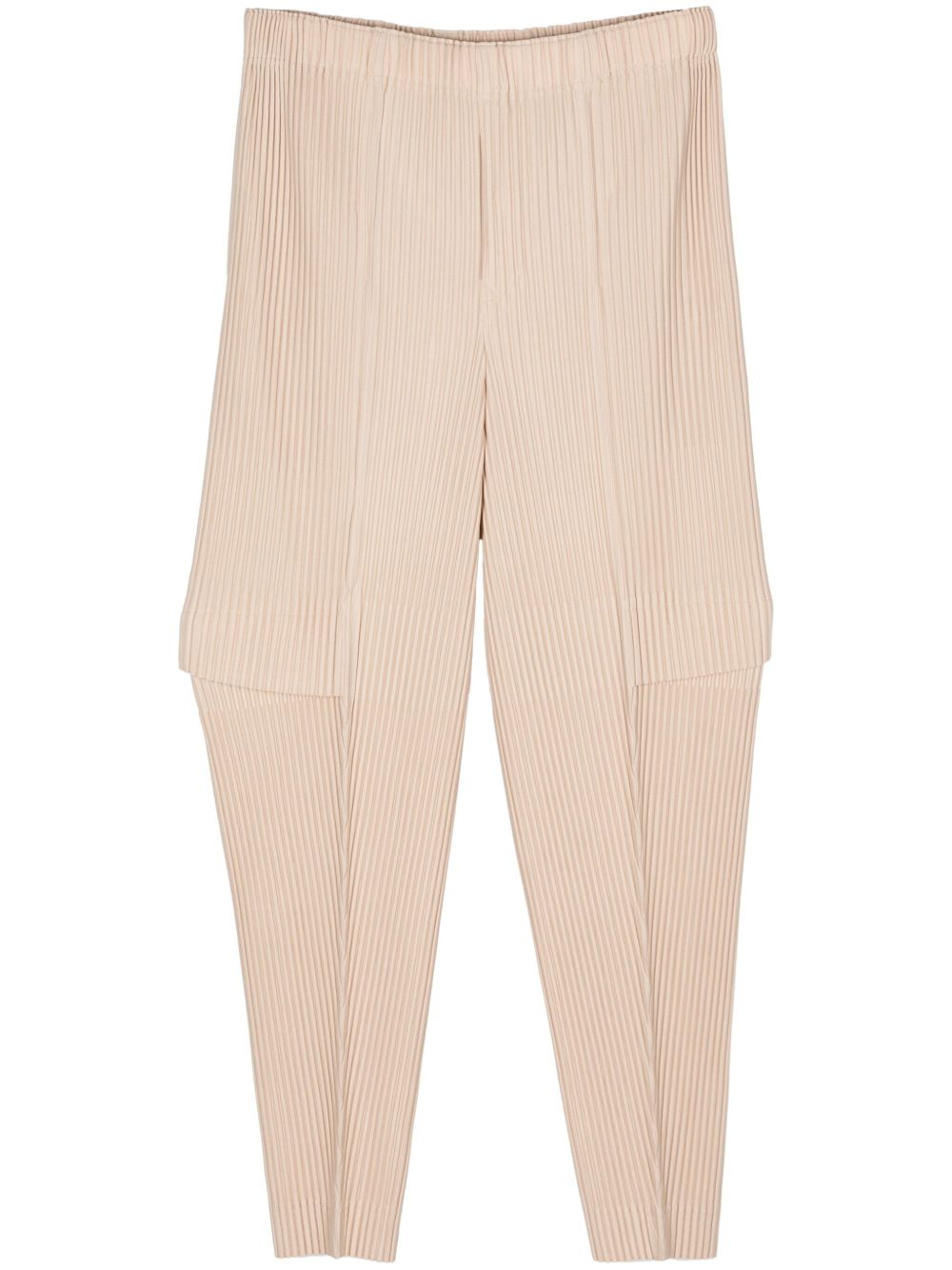 Homme Plissé Issey Miyake 经典工装裤 - 中性色