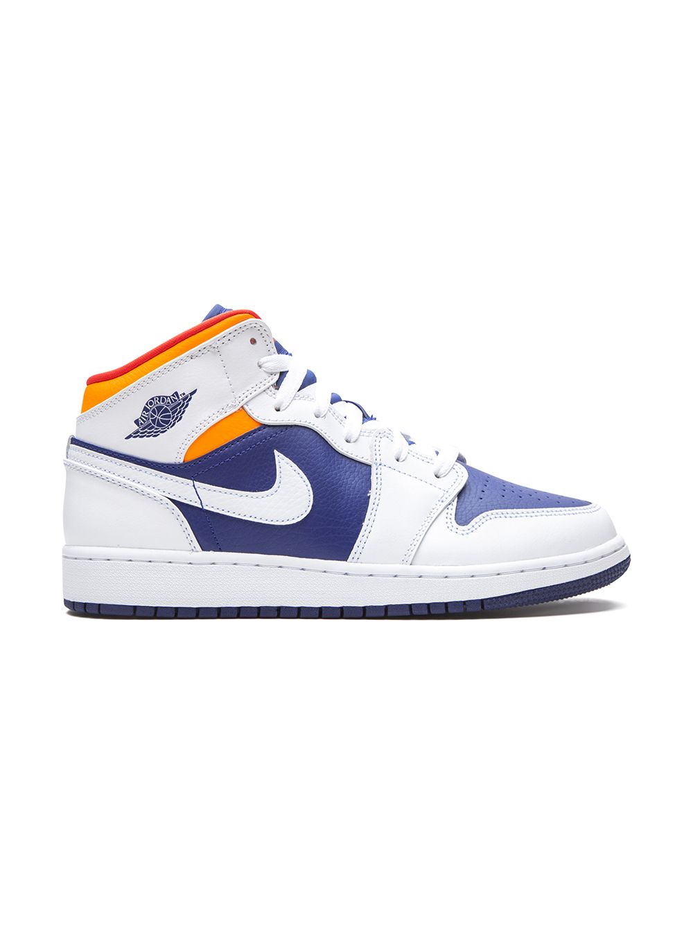 Jordan Kids Air Jordan 1 Mid 板鞋 - 白色